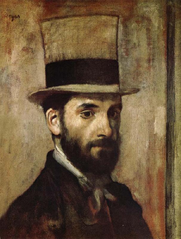 Edgar Degas Portrait Sweden oil painting art